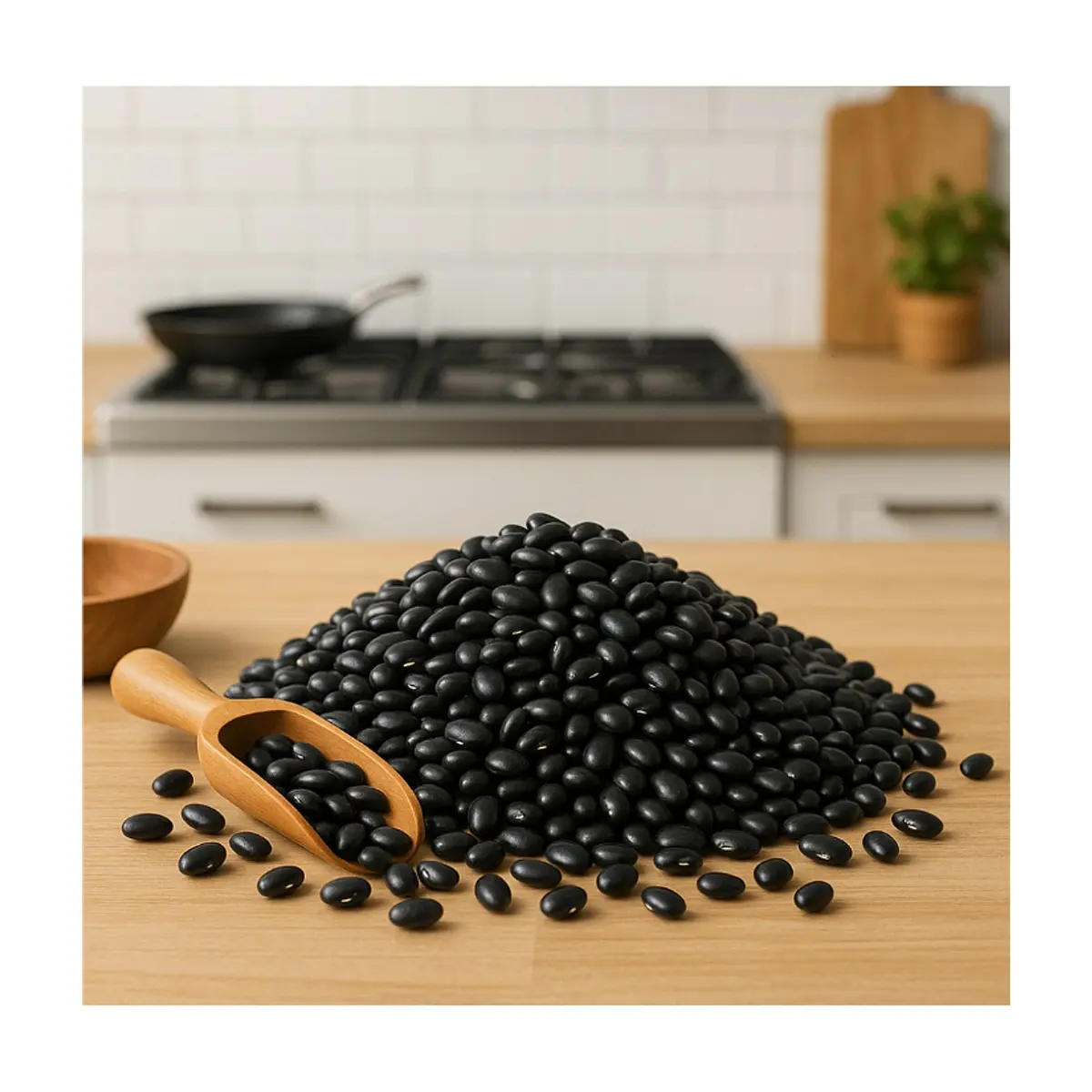 Frijoles negros Visab Foods (2 x 1 kg / 2.2 lb) - Thumbnail 4