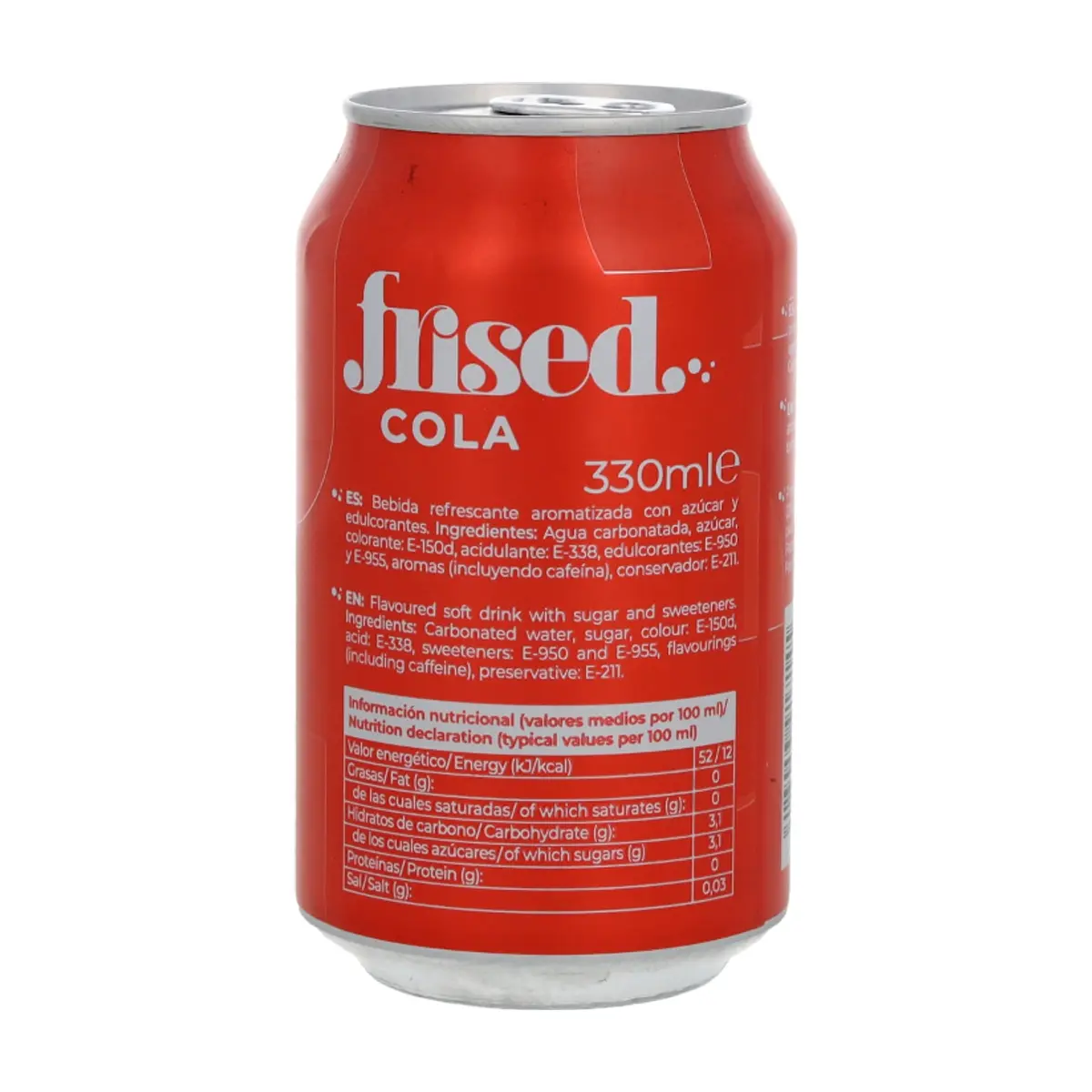 Refresco gaseado de cola Frised (12 x 330 ml) - Thumbnail 2
