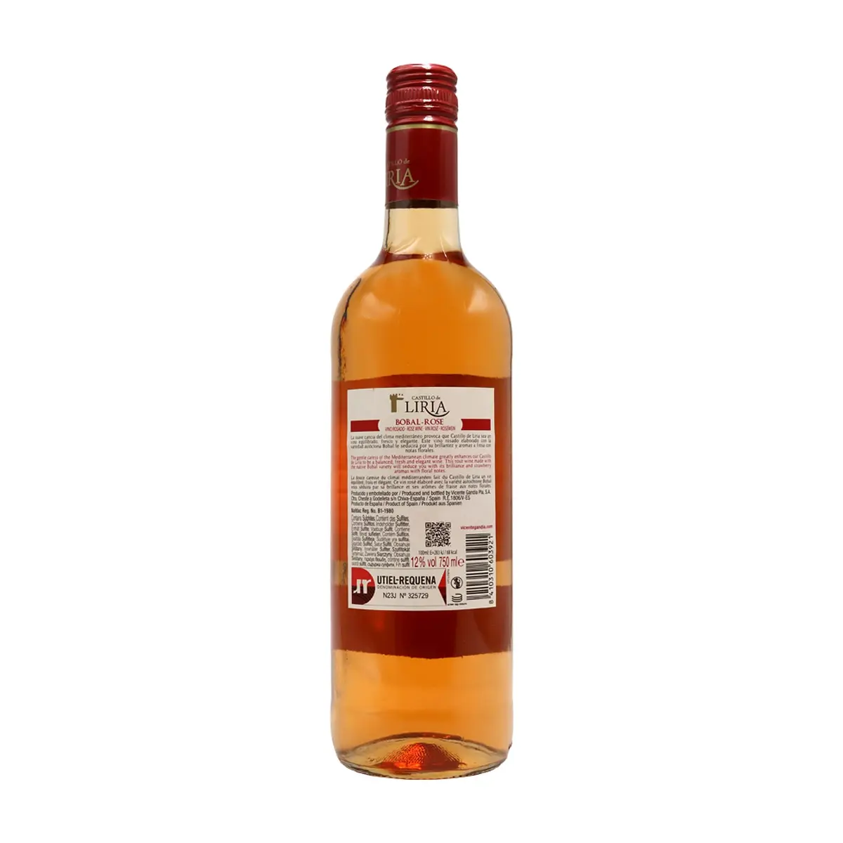 Vino rosado Bobal Castillo de Liria (750 ml) - Thumbnail 3