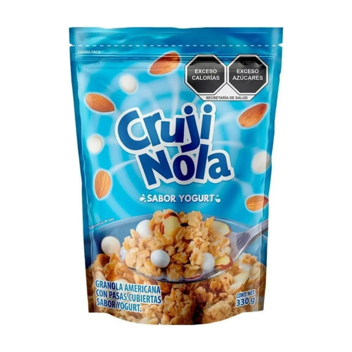 Granola americana con pasas cubiertas con sabor a yogurt Cruji Nola (330 g / 11.64 oz) - Miniatura 1