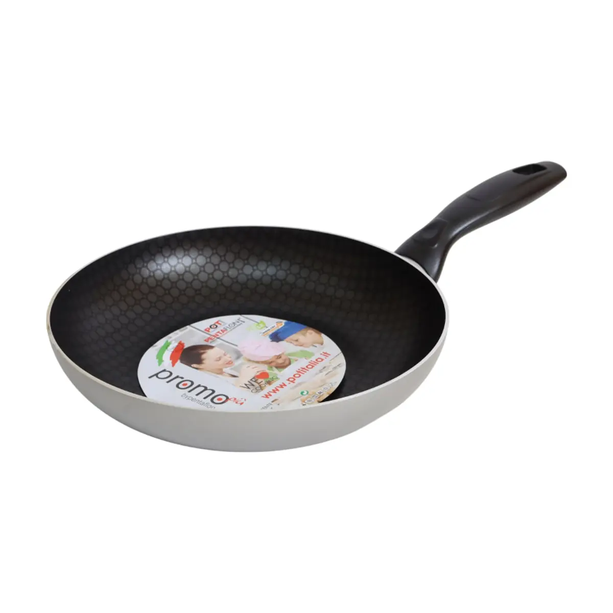 Sartén antiadherente plateado de 22 cm Promo
