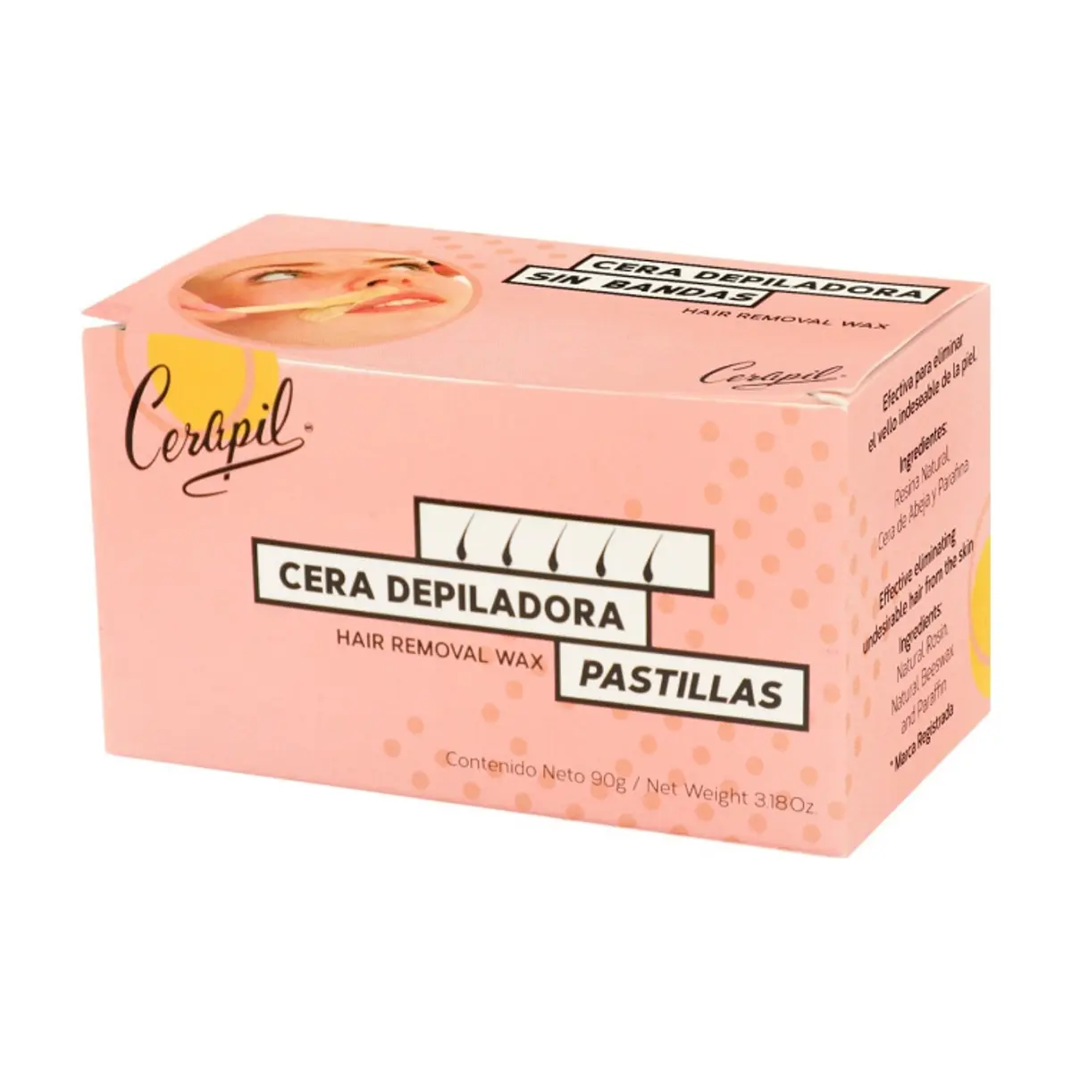 Cera depiladora sin bandas Cerapil (90 g / 3.18 oz) - Miniatura 1