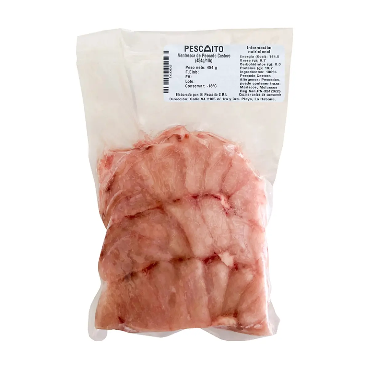 Ventresca de pescado castero Pescaito (454 g / 1 lb) - Thumbnail 2