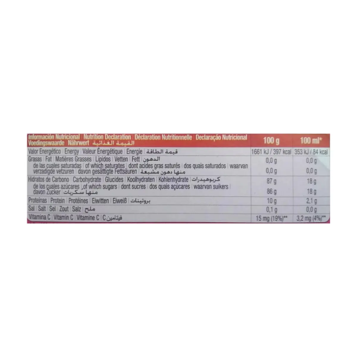 Gelatina sabor fresa Calnort (170 g / 6 oz) - Thumbnail 3