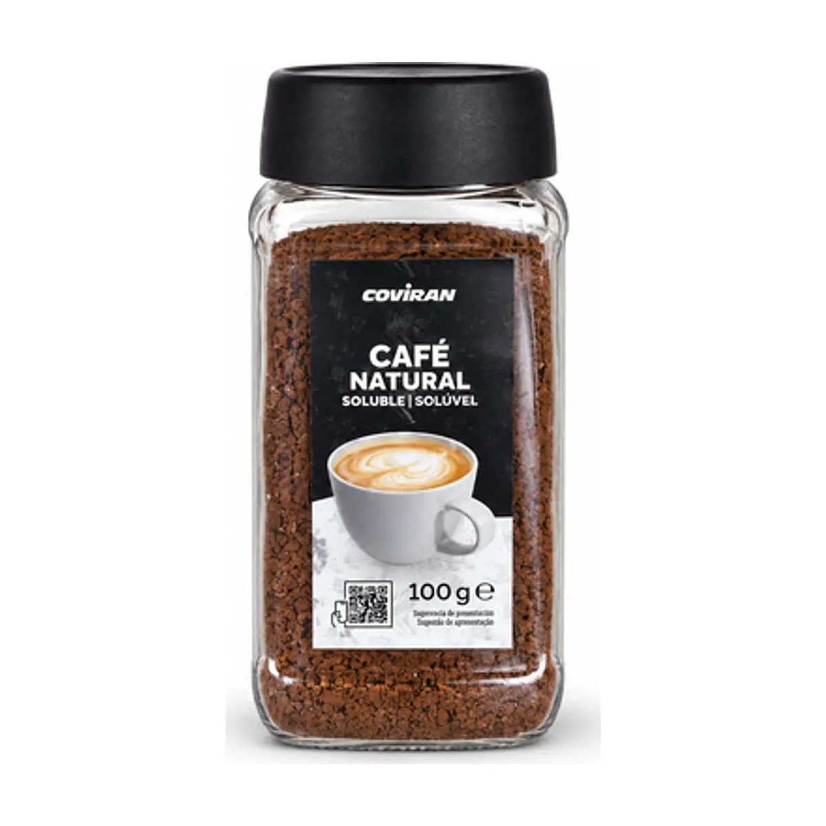 Café Soluble Natural (100g) COVIRAN - Imagen 1
