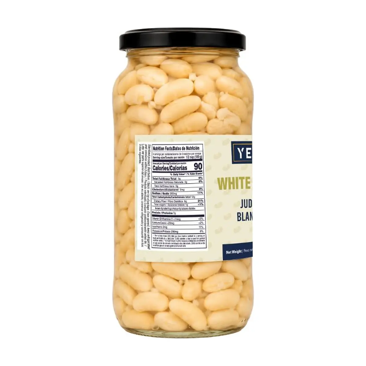 Judías blancas cocidas YEYA (540 g / 19 oz) - Thumbnail 4