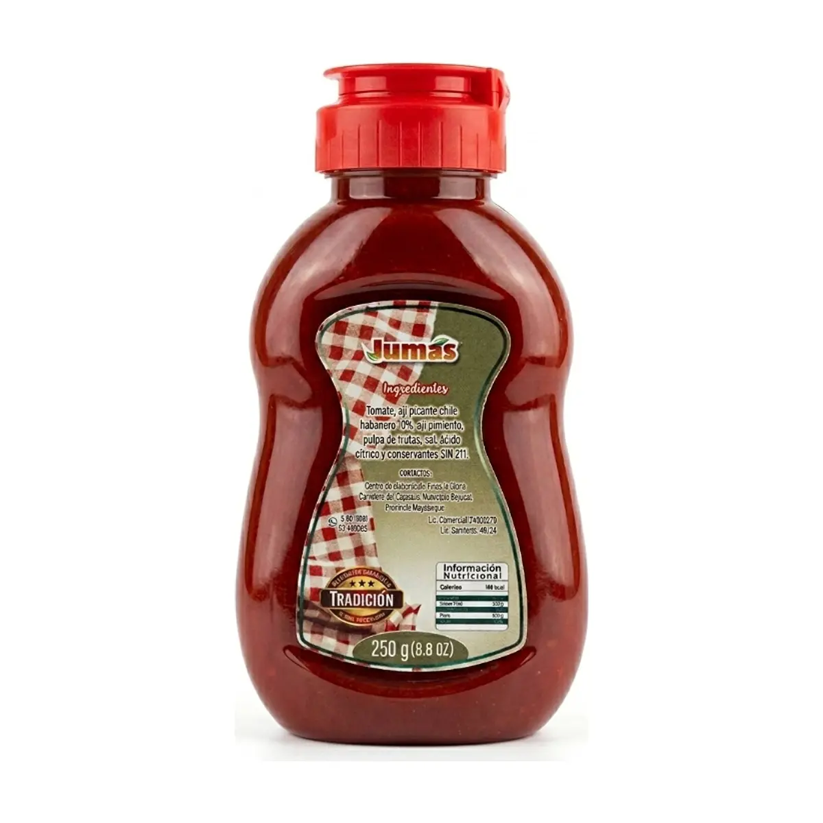 Salsa Picante Jumás (250 g / 8.8 oz) - Thumbnail 2