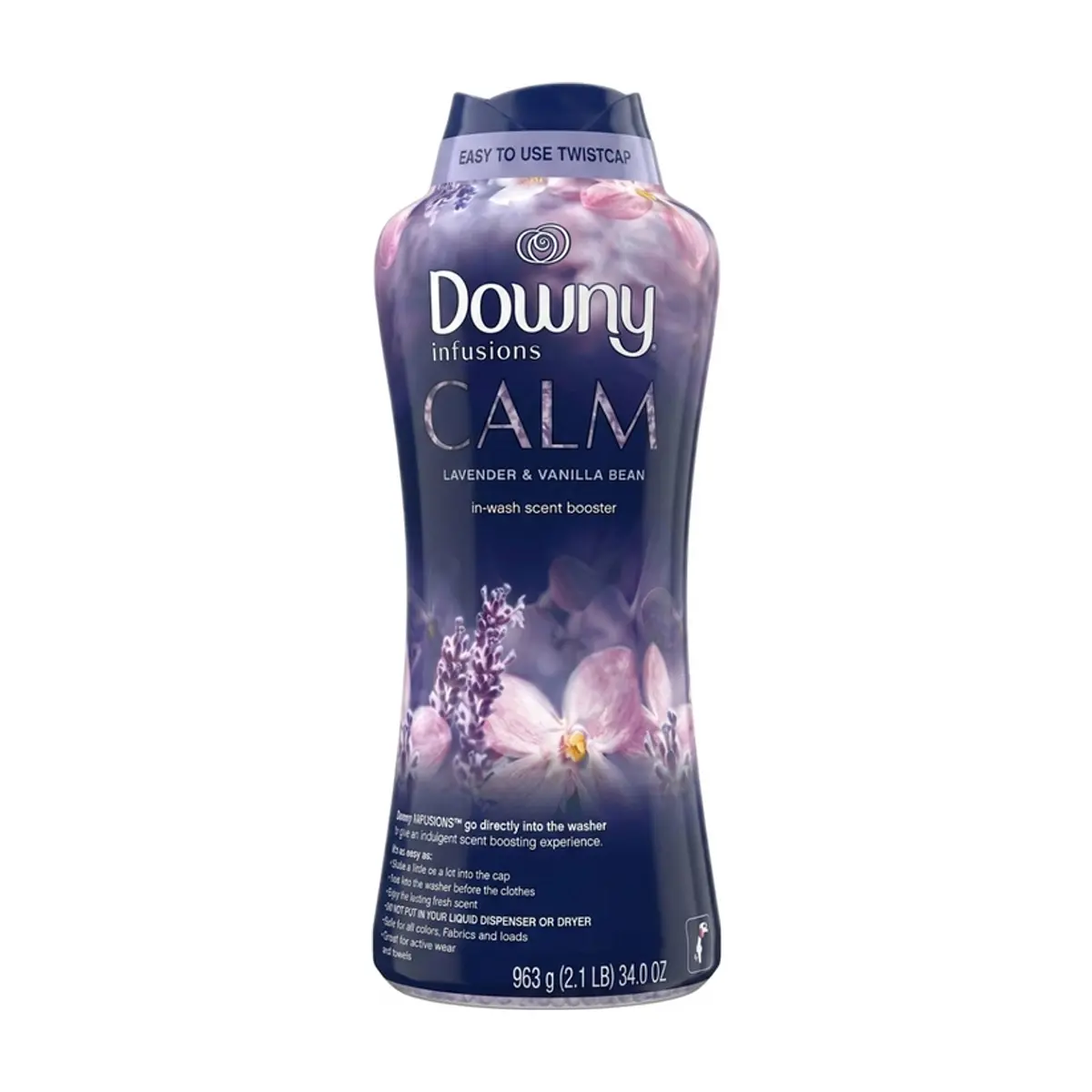 Perlas de perfume intensificador de aromas lavanda y vainilla Downy Unstopables (963 g / 2.1 lb)