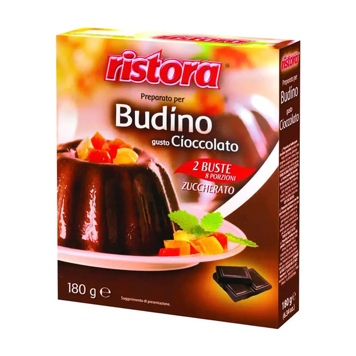 Flan sabor chocolate Ristora (180 g / 6.35 oz)