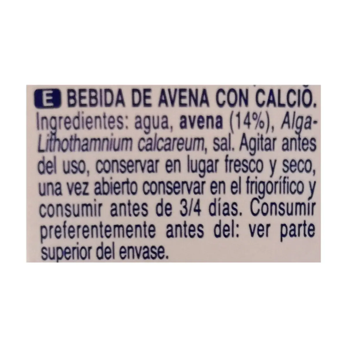 Bebida de avena con calcio Riso Scotti (1 L) - Thumbnail 3