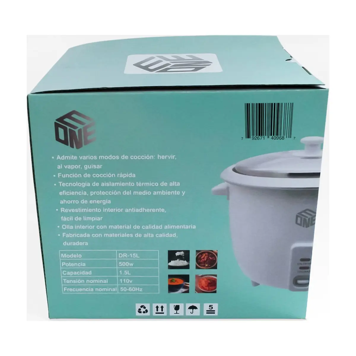 Olla arrocera eléctrica de 1.5L Eone DR-15L - Thumbnail 4