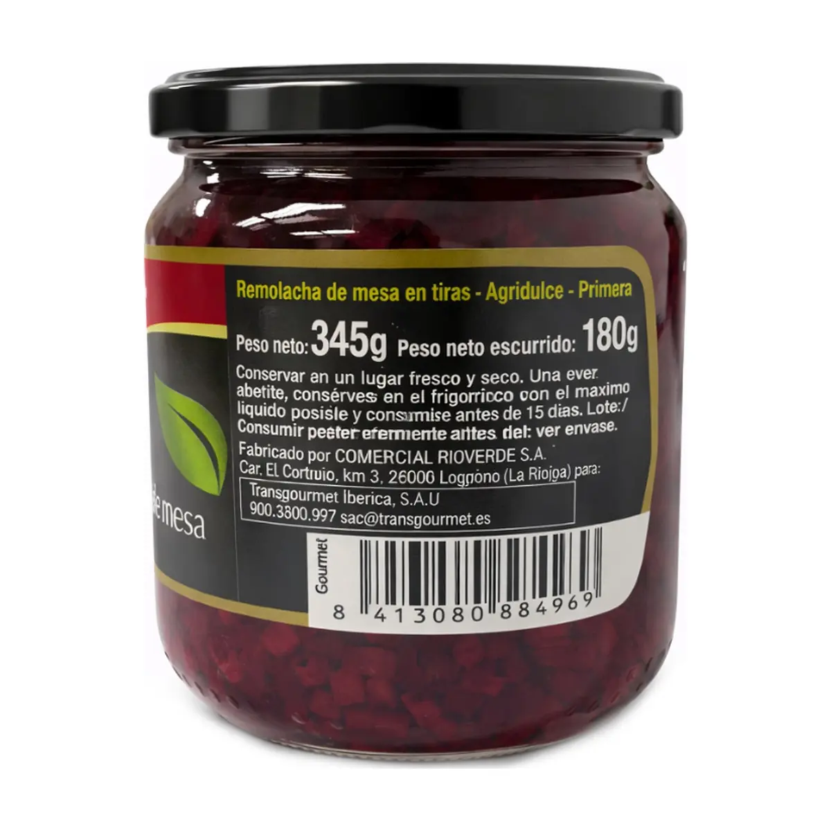 Remolacha rallada Gourmet (345 g / 12.17 oz) - Miniatura 2
