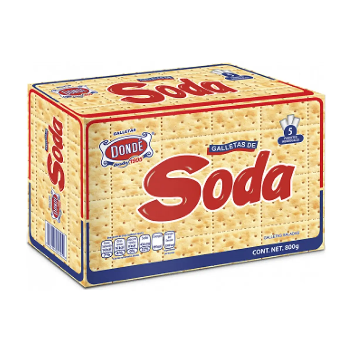 Café espresso Myra (250 g / 8.8 oz)+Galletas de soda Dondé (800 g / 1.76 lb) - Thumbnail 2
