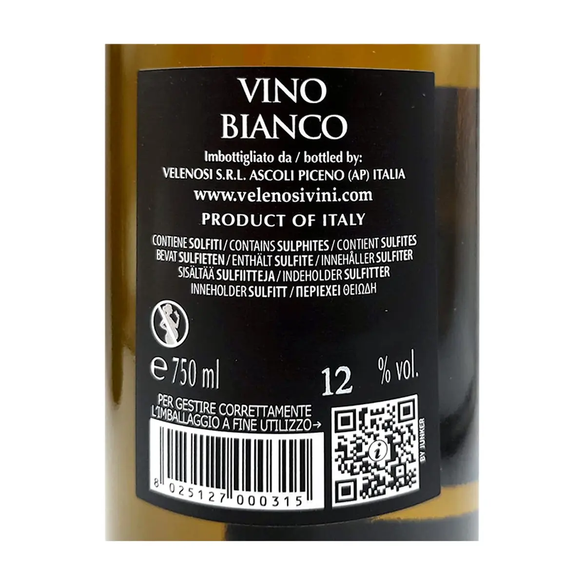 Vino blanco Villa Angela Velenosi (750 ml) - Thumbnail 4