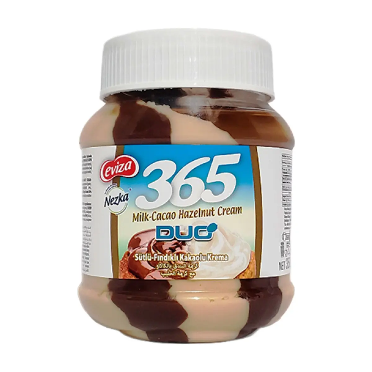 Crema de avellanas con leche y cacao Nezka 365 (350 g / 12.4 oz) - Miniatura 1