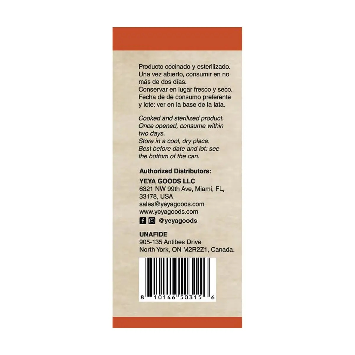 Fabada YEYA (415 g / 14.6 oz) - Miniatura 2