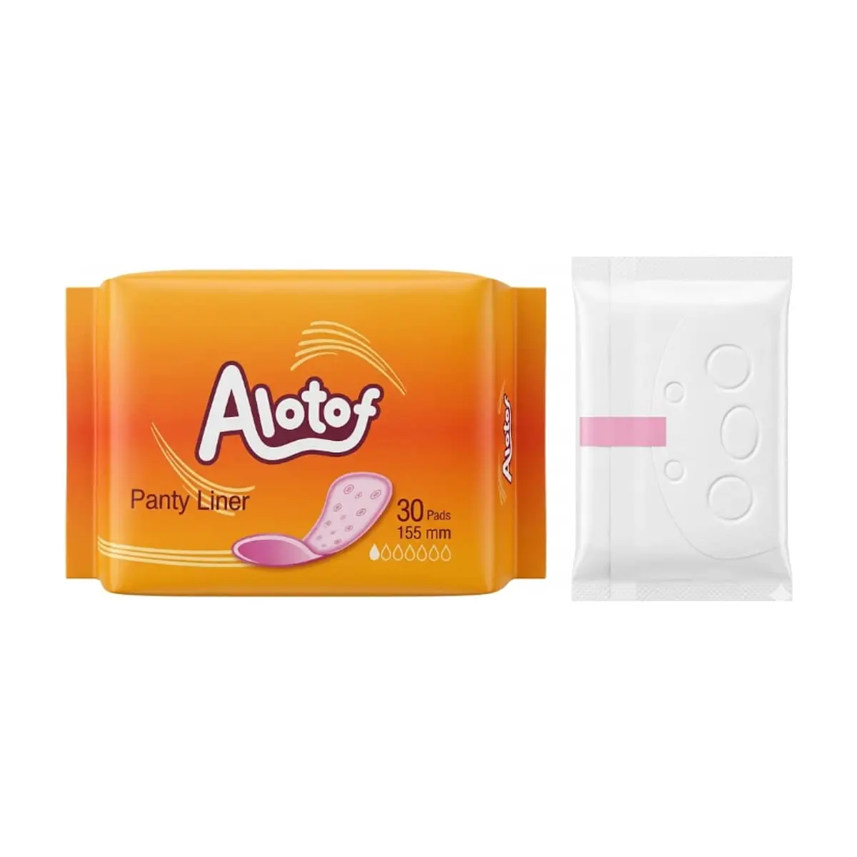 Almohadillas sanitarias -íntimas- Alotof (30 U) - Thumbnail 2