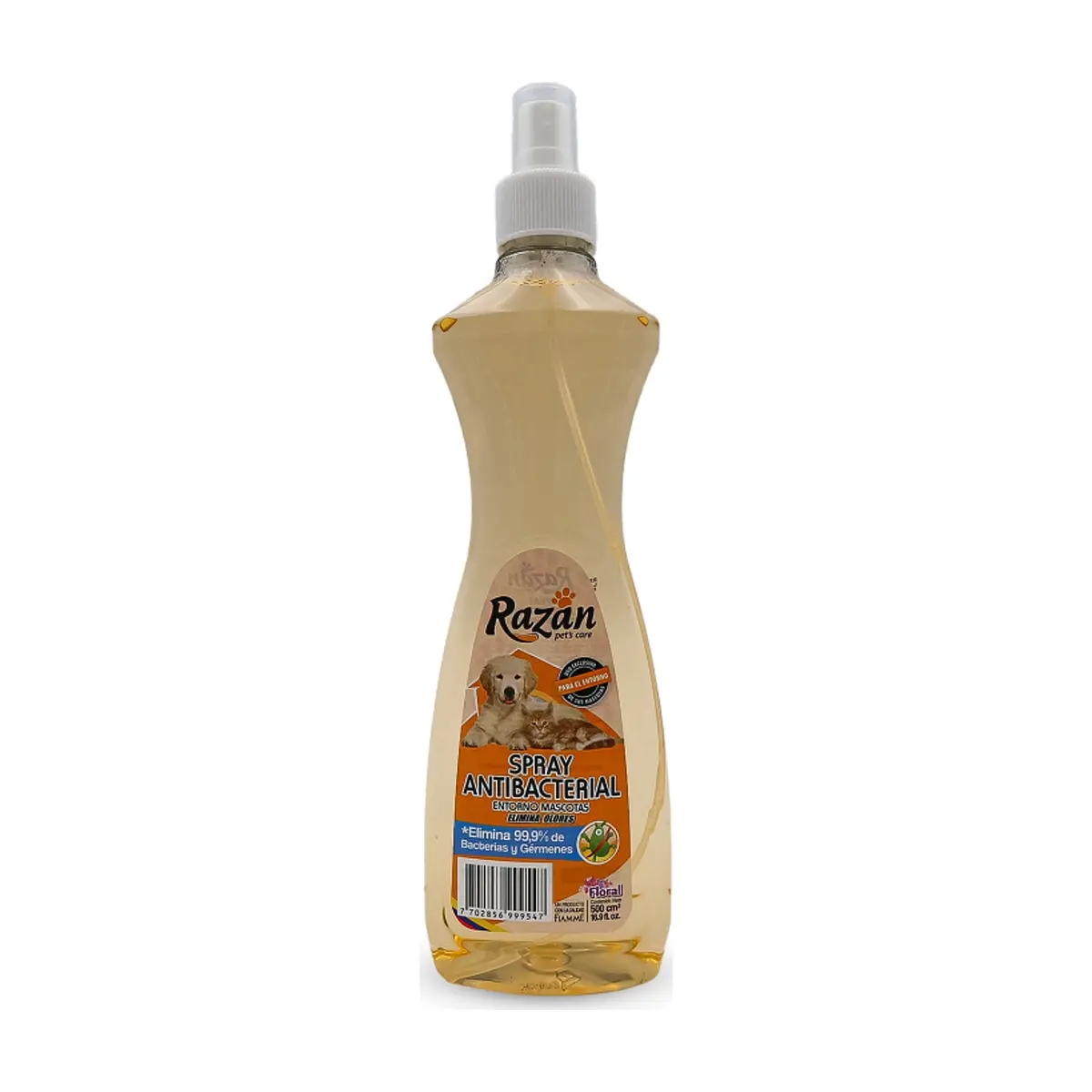 Spray antibacterial de aroma floral para entornos de mascotas FullFresh (500 ml / 16.9 floz) - Miniatura 1