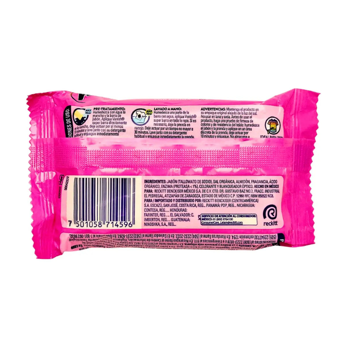 Jabón quitamanchas en barra para ropa de color Vanish (68 g / 2.4 oz) - Miniatura 3