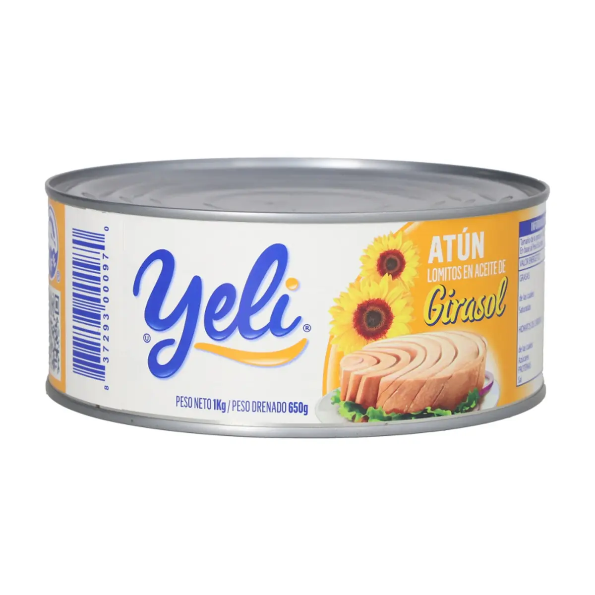 Atún lomitos en aceite de girasol Yeli (1 kg / 2.2 lb) - Miniatura 1