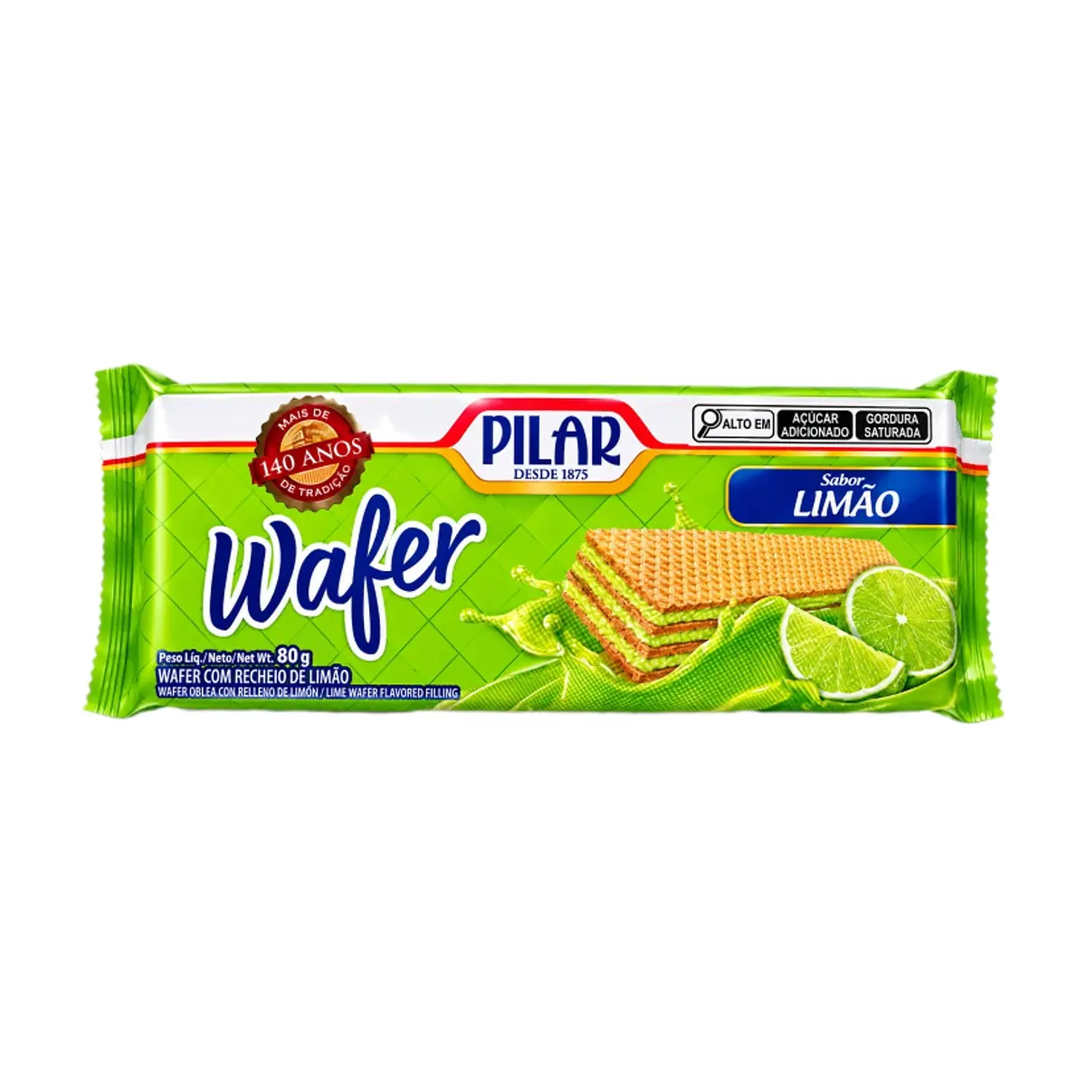 Sorbetos de limón Pilar (80 g / 2.82 oz) - Imagen 1