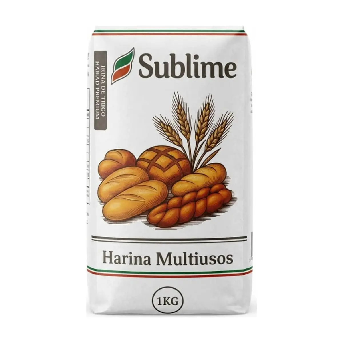 Harina de trigo multiusos Sublime (1 kg / 2.2 lb) - Miniatura 1