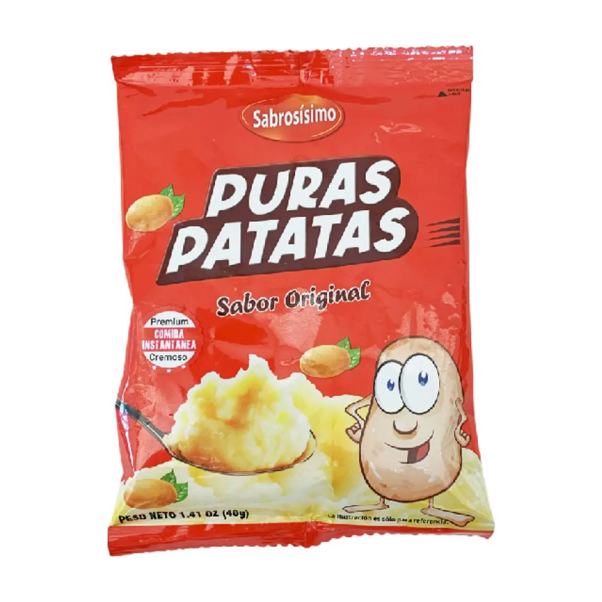 Puré de puras patatas Sabrosísimo (40 g / 1.41 oz) - Miniatura 1