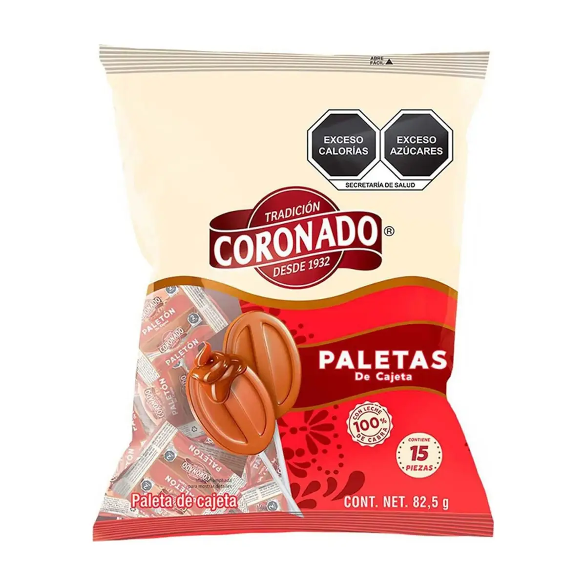 Paleta de dulce de leche Coronado (82.5 g / 2.91 oz) - Miniatura 1