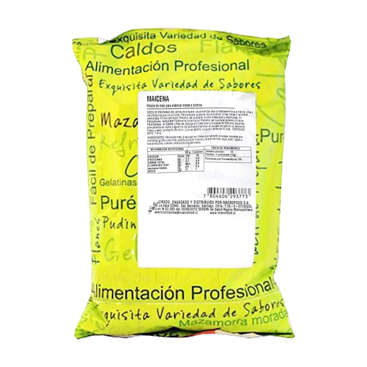 Maicena Macro Food (1 kg / 2.2 lb) - Thumbnail 4