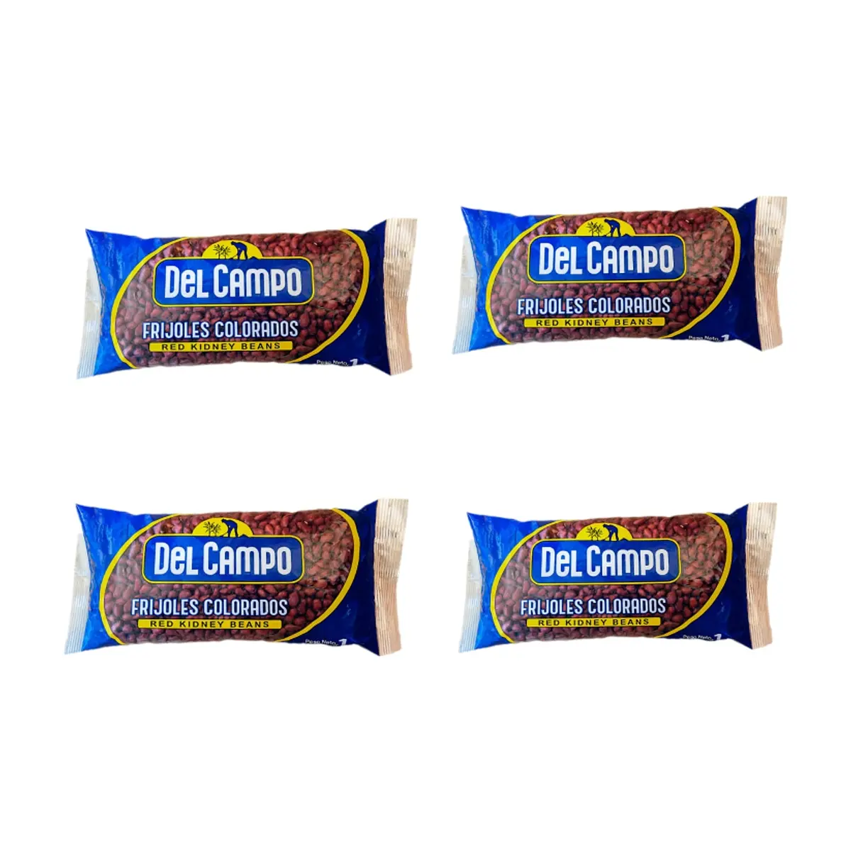 Frijoles colorados Del Campo (4 x 454 g / 1 lb)