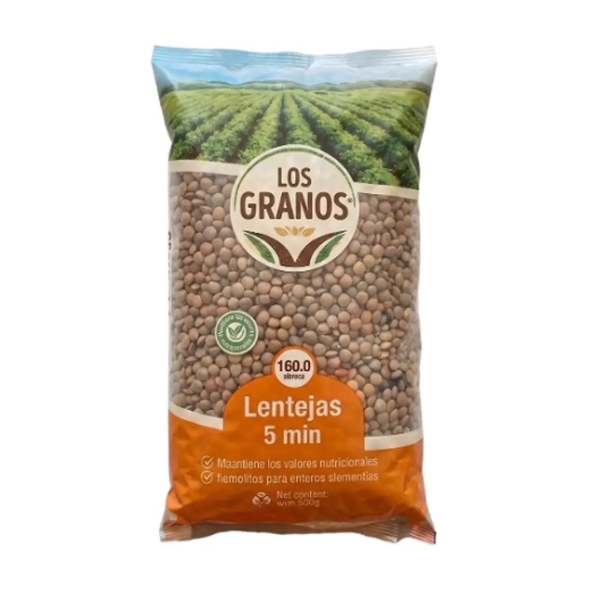 Lentejas (1 kg) LOS GRANOS