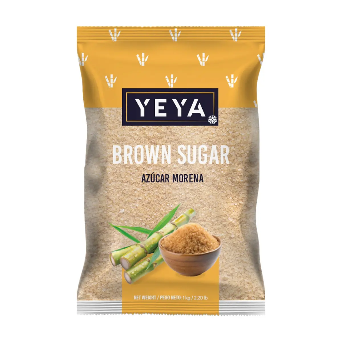 Azúcar morena YEYA (1 kg / 2.2 lb) - Miniatura 1