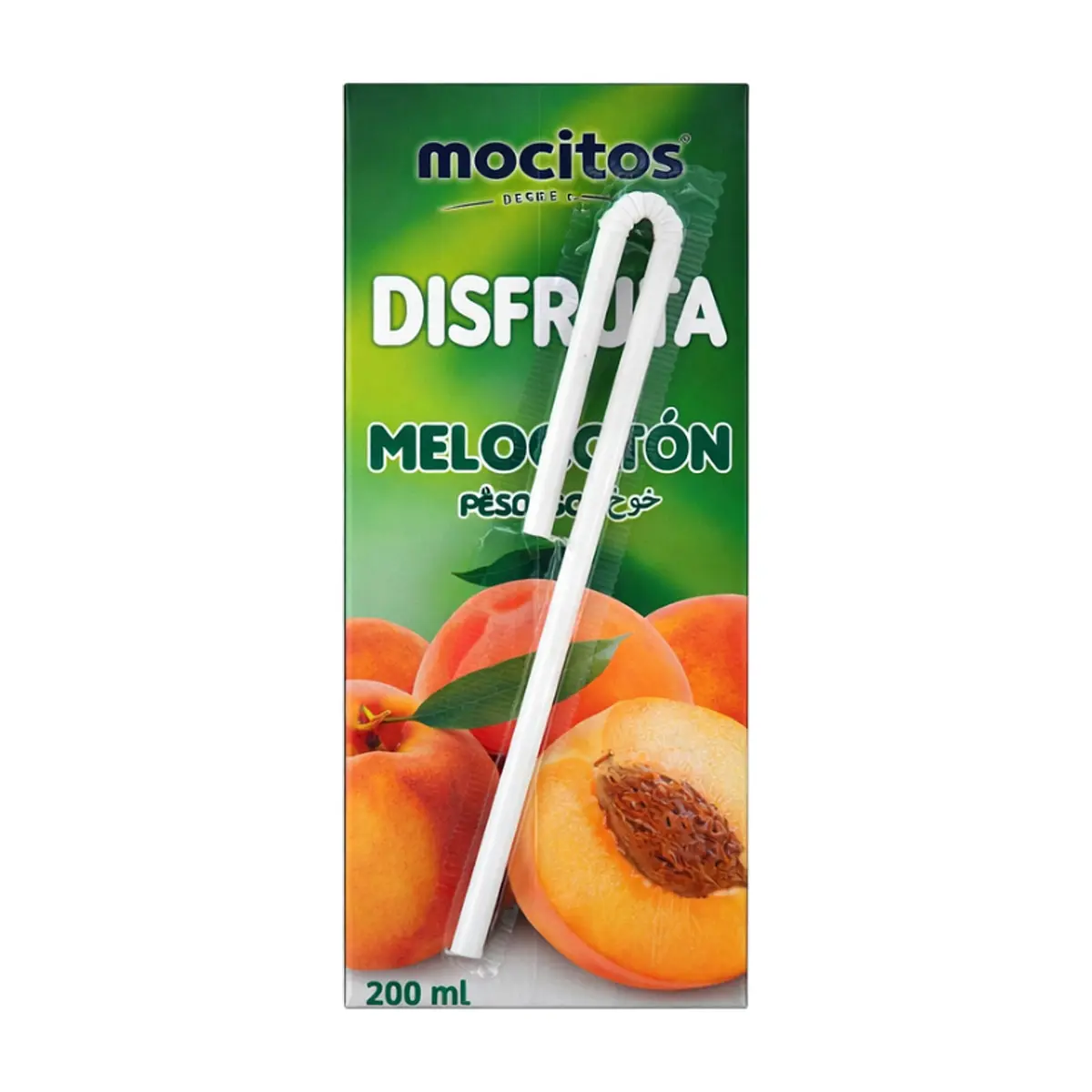 Néctar de melocotón Mocitos (200 ml) - Imagen 1