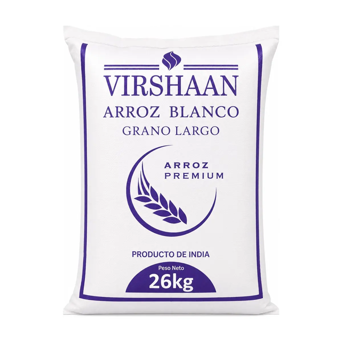 Arroz blanco grano largo Virshaan (26 kg / 57.32 lb) - Miniatura 4