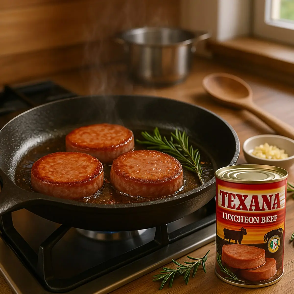 Carne de res tipo spam Texana (400 g / 14.1 oz) - Thumbnail 4