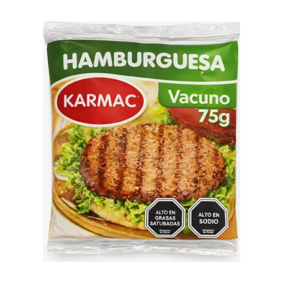 Hamburguesa de Res (75g) KARMAC