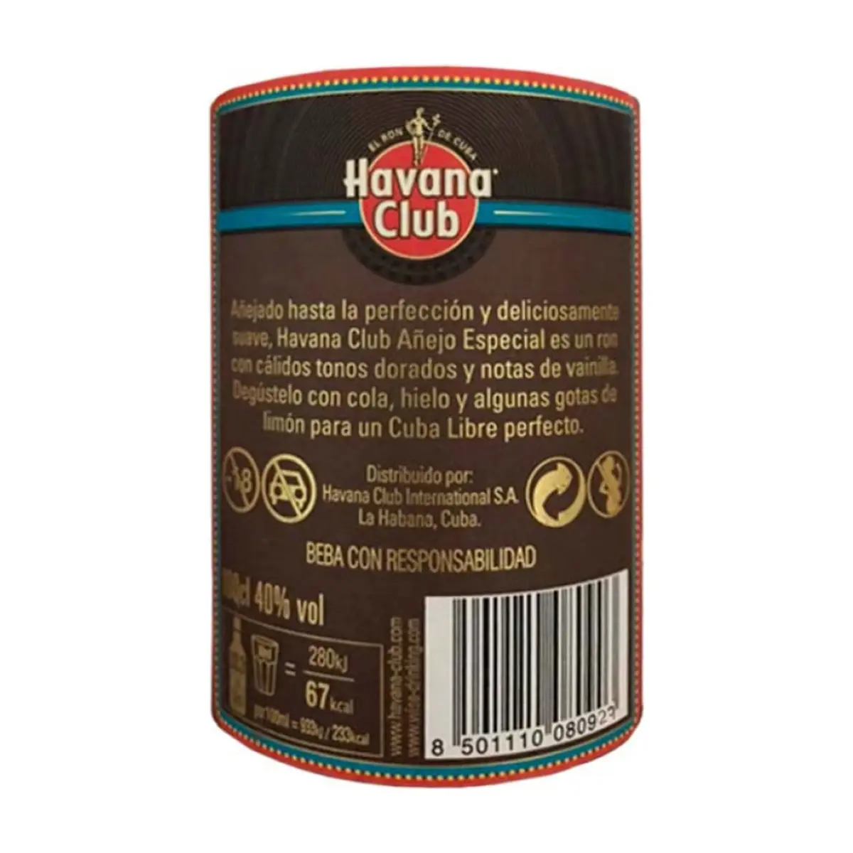 Ron añejo Especial Havana Club (700 ml) - Thumbnail 5