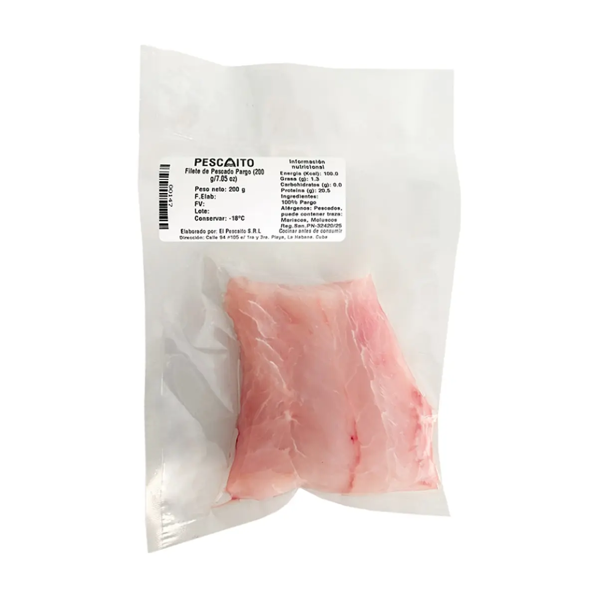 Filete de pescado pargo Pescaito (200 g / 7 oz) - Thumbnail 2