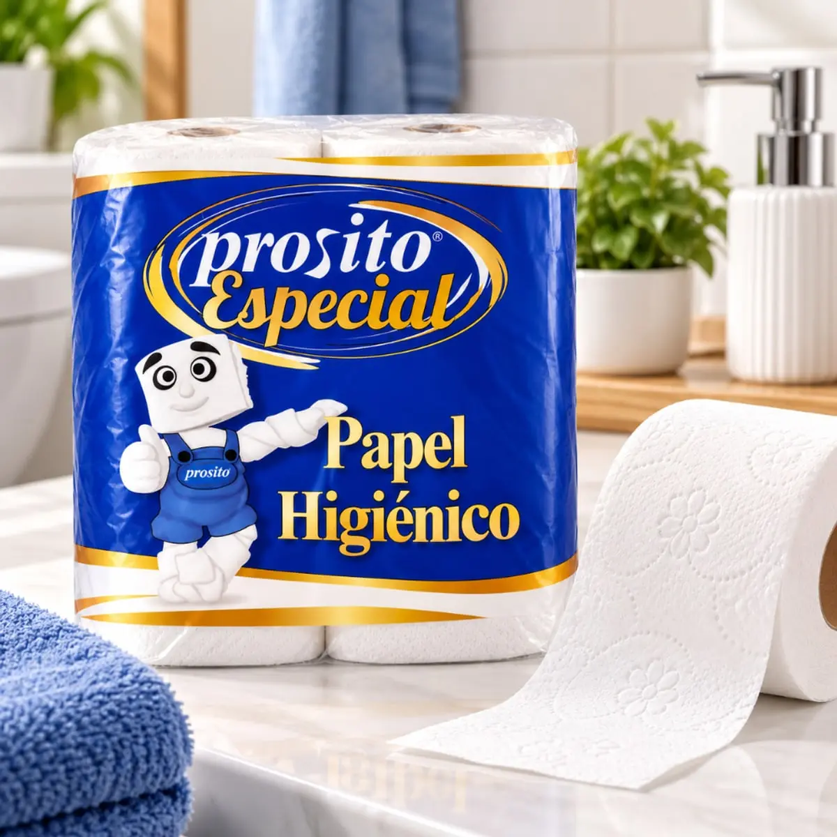 Papel higiénico especial Prosito (3 x 4 U) - Miniatura 2