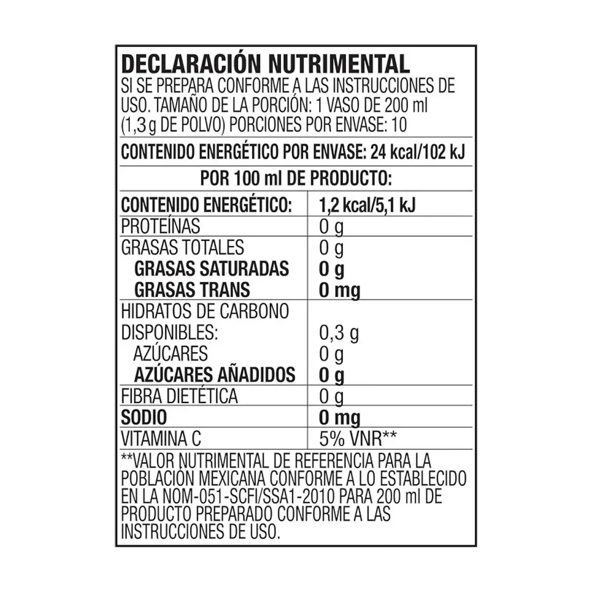 Refresco instantáneo sabor tamarindo Zuko (104 g / 3.67 oz) - Thumbnail 2