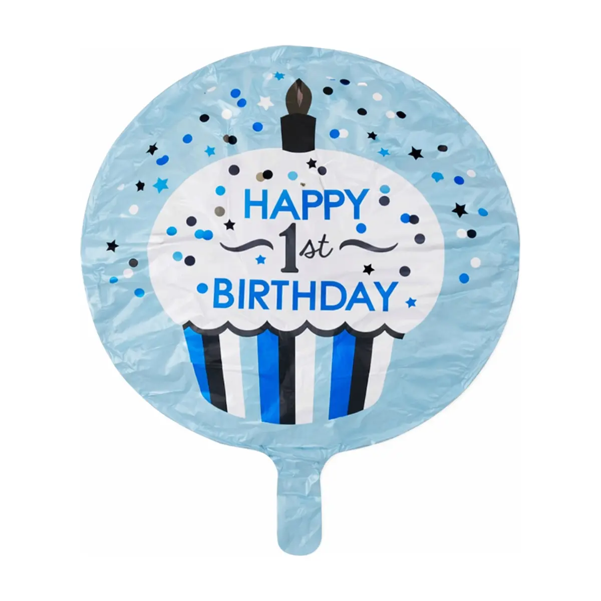 Globo feliz 1er cumpleaños 18 pulgadas Balloon - Thumbnail 2
