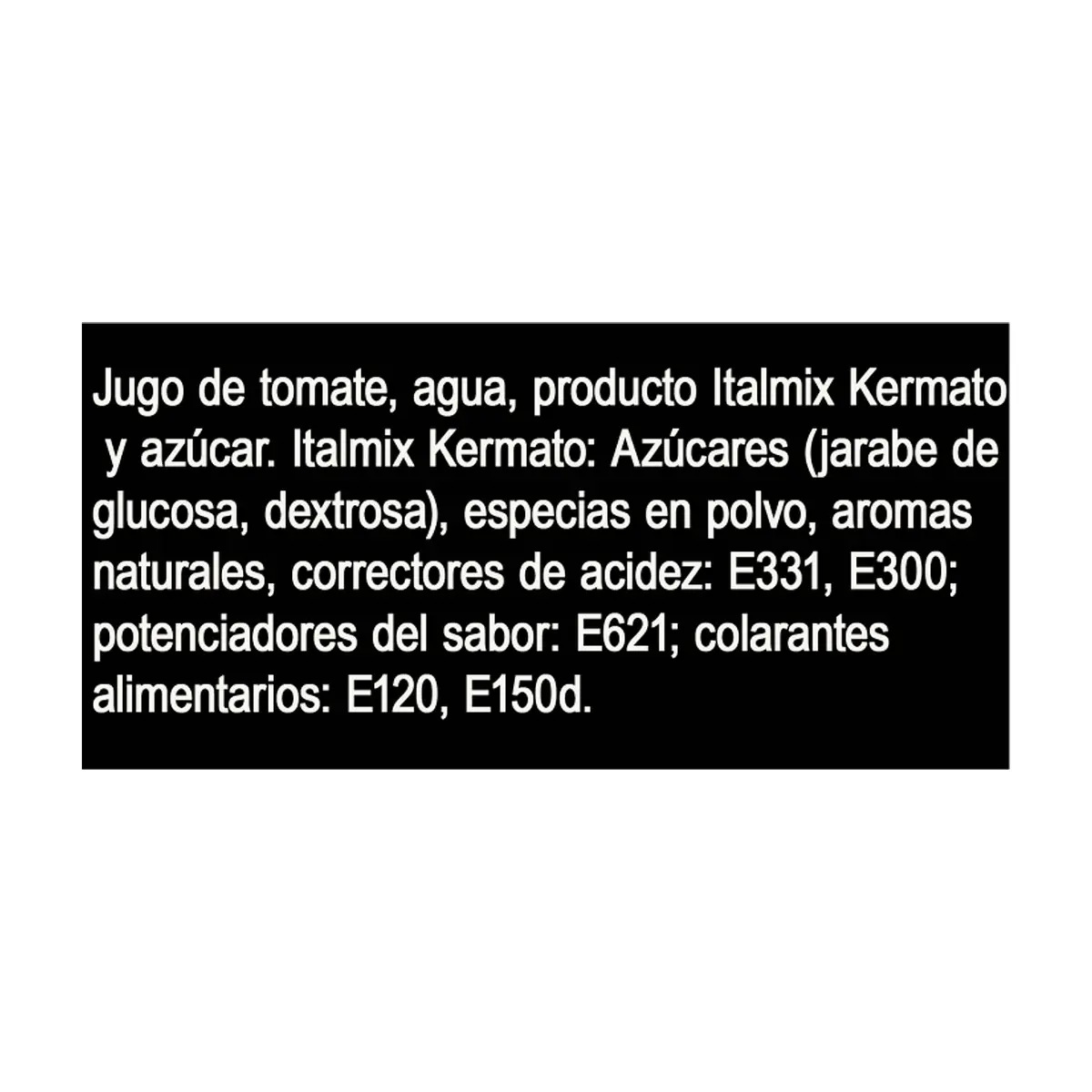Cóctel de tomate y almejas Tropical Chemato Fattorie Crisci (300 ml) - Miniatura 3