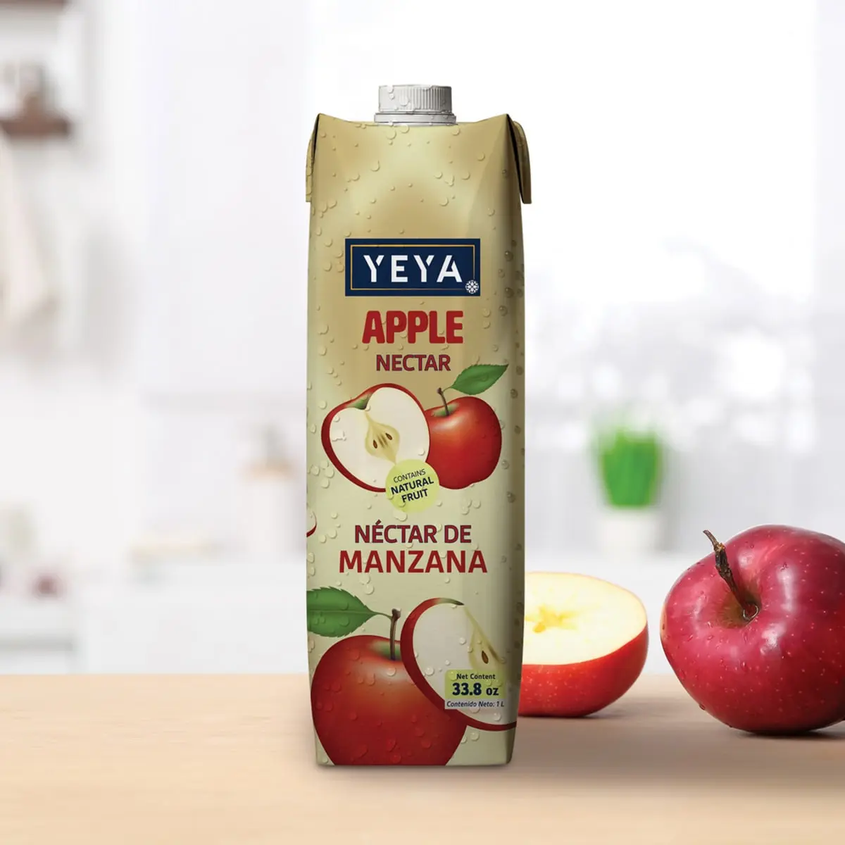 Néctar de manzana YEYA (1 L / 33.8 fl oz) - Thumbnail 5