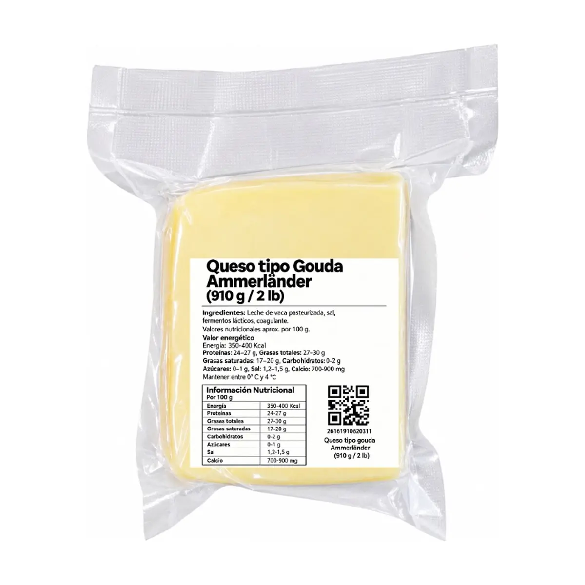 Queso tipo Gouda Ammerländer (910 g / 2 lb) - Miniatura 2