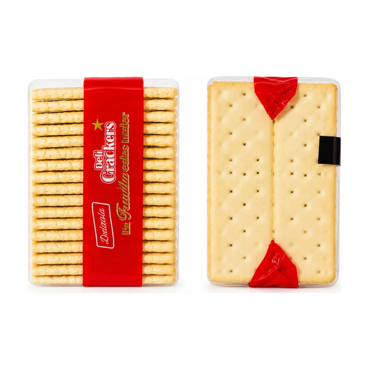 Galletas saladas tipo cracker Delizola (5 X 595 g / 1.3 lb) - Miniatura 3