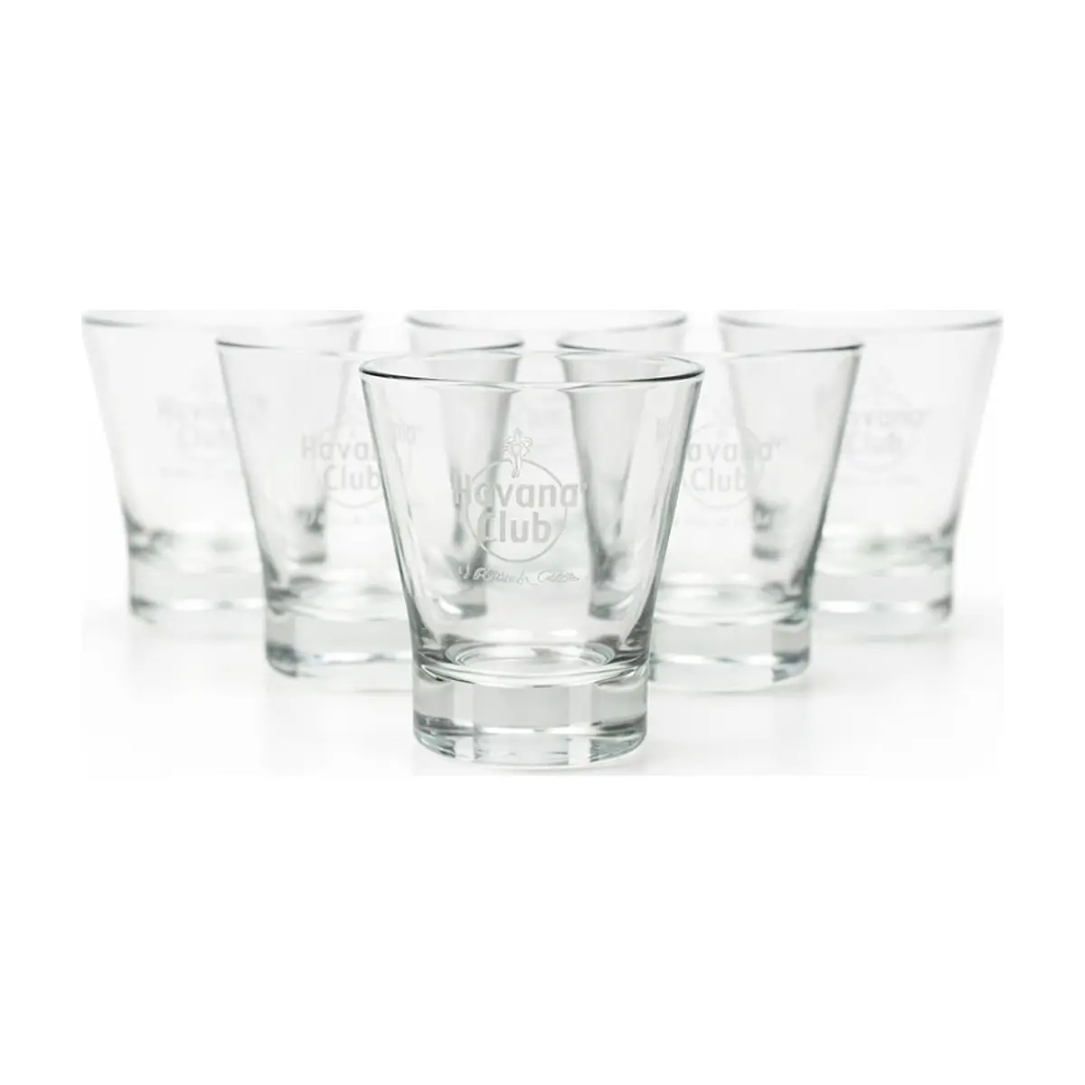 Juego de vasos tumbler Havana Club Uniglass (12 U)