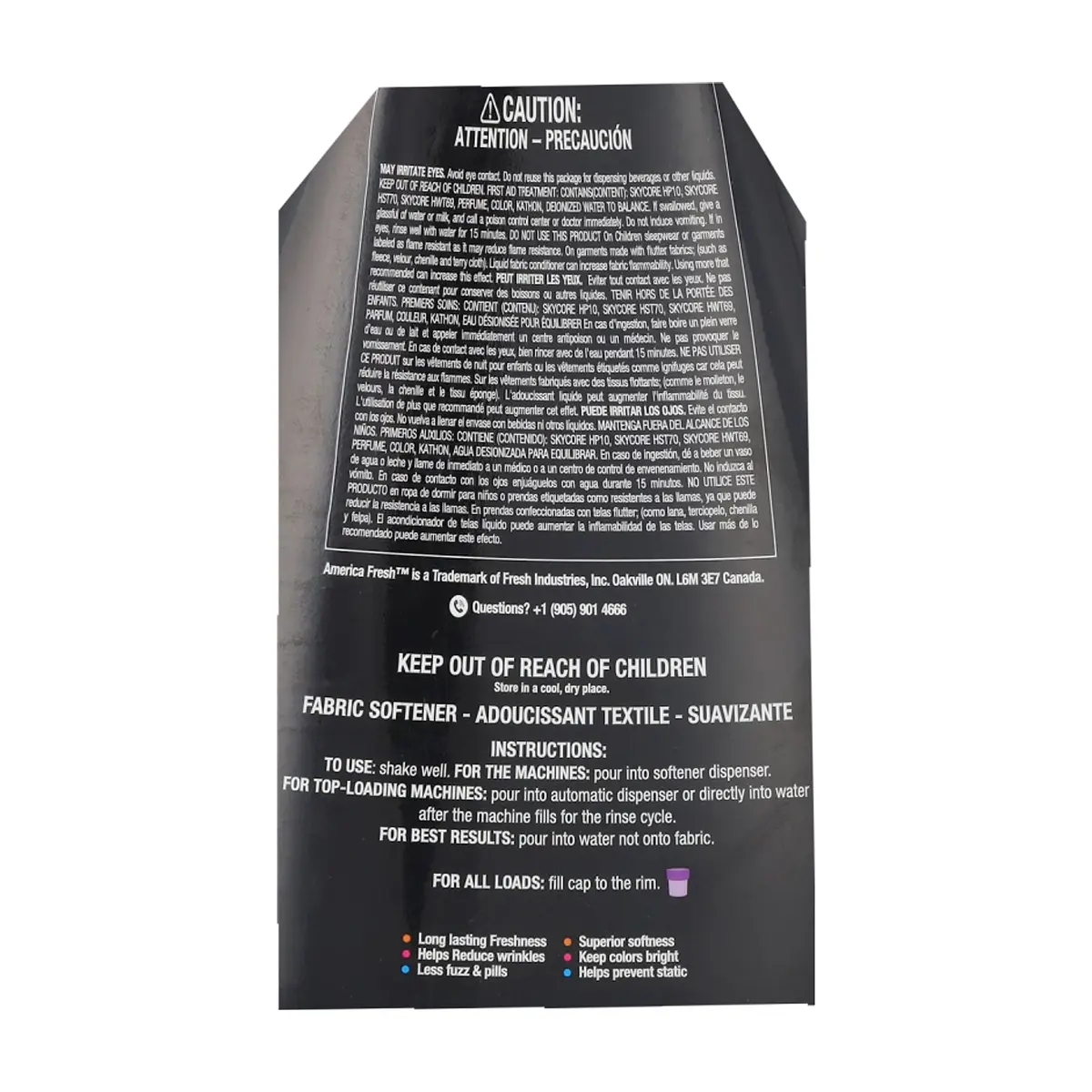Suavizante invierno America Fresh (800 ml) - Miniatura 2
