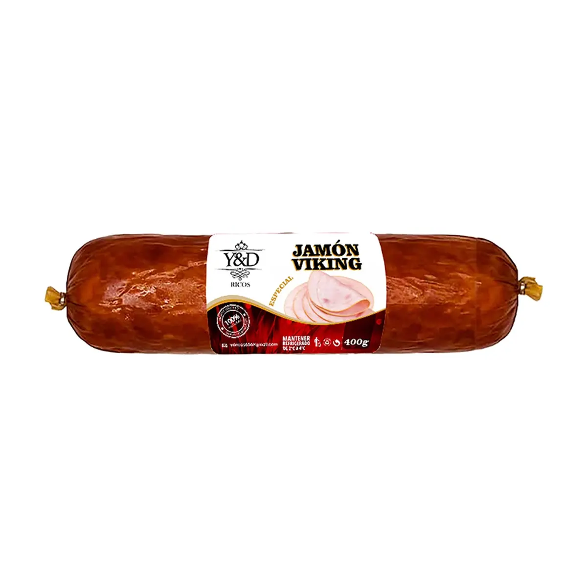 Jamón viking especial Y&D (400 g / 0.88 lb)