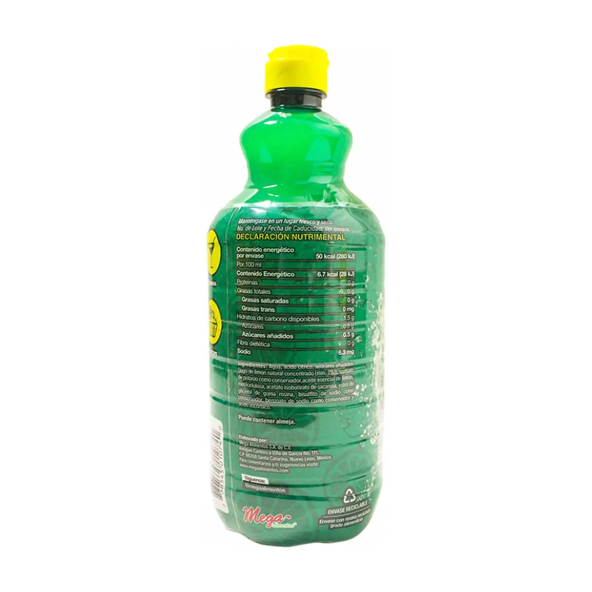 Jugo de concentrado con 20% de limón Mega (1 L) - Thumbnail 3