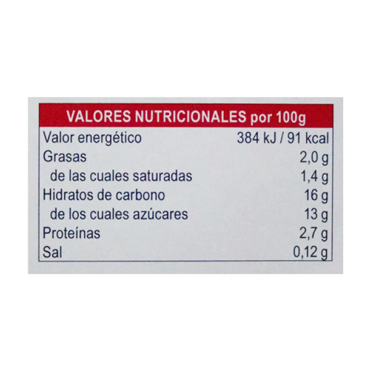 Yogurt sabor plátano Vima Foods (4 x 100 g / 3.52 oz) - Miniatura 3
